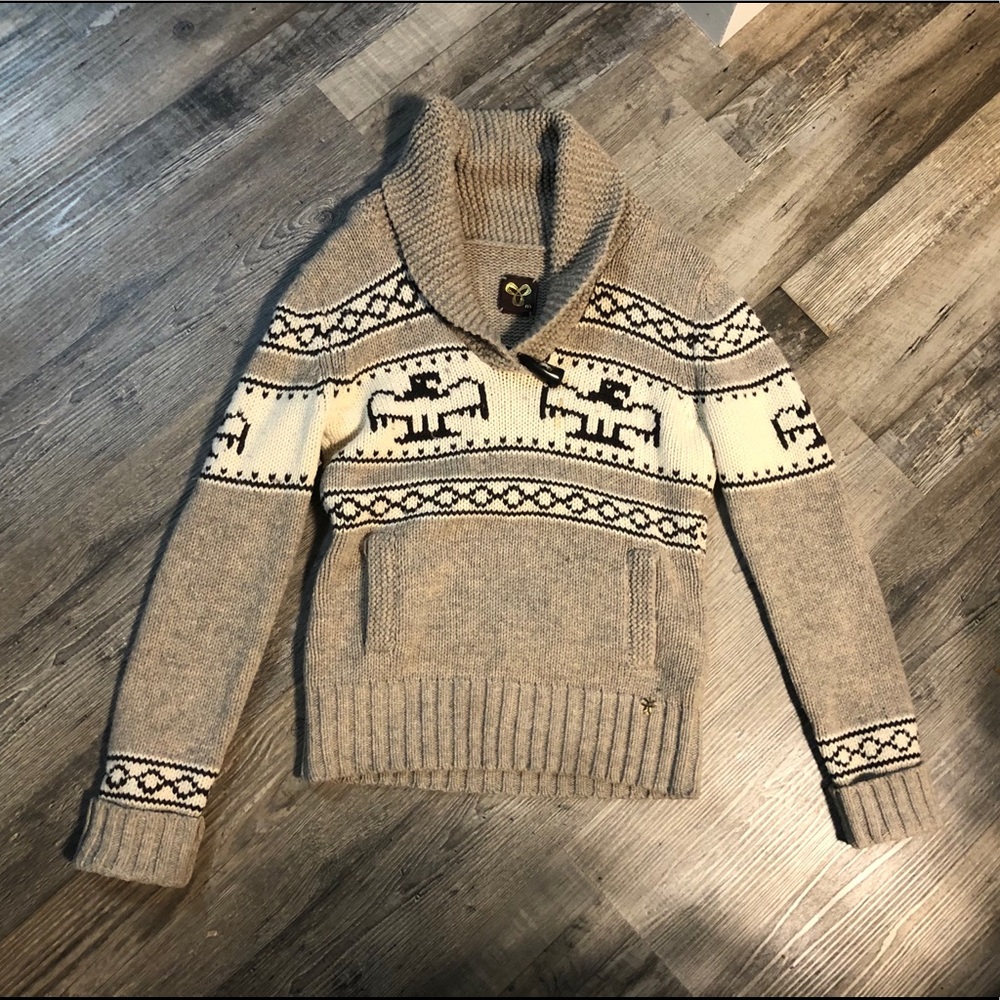 TNA 100% Lambswool Sweater